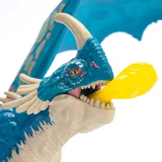 Dragon Trainer: Azione figura del drago Scivolafuoco Fire Blast - Spin Master immagine 2