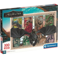 Dragon Trainer: Draghi e Eroi, puzzle da 300 pezzi - Clementoni