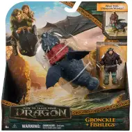 Dragon Trainer: set di figure Gronckle e Moccicoso - Spin Master