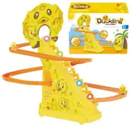 Duckling parco divertimenti per anatre con scivolo e funivia