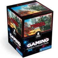 Dungeons &amp; Dragons – Terra di Fuoco puzzle 500 pezzi - Clementoni