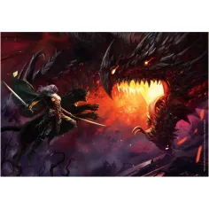 Dungeons & Dragons - Battaglia dei Draghi puzzle da 1000 pezzi con poster - Clementoni immagine 2
