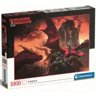Dungeons &amp; Dragons: Drago Rosso HQC puzzle da 1000 pezzi - Clementoni
