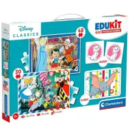 Edukit: Collezione di giochi 4 in 1 Disney Classic - Clementoni