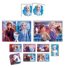 Edukit: Frozen 4 in 1 raccolta di giochi - Clementoni immagine 3