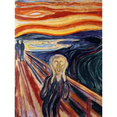 Edvard Munch: Lurlo puzzle in legno da 200 pezzi - Trefl immagine 2