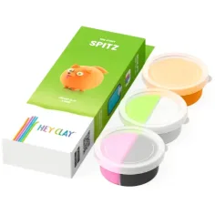 Ehi Clay: Set di pasta modellabile con morbido cagnolino Spitz immagine 2