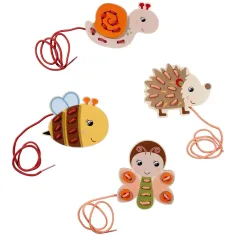 Eichhorn: Gioco di legno con animali da infilare - Simba Toys immagine 2