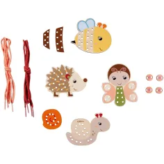 Eichhorn: Gioco di legno con animali da infilare - Simba Toys immagine 3