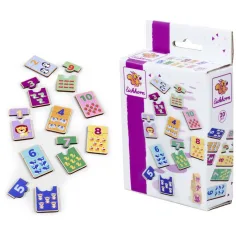 Eichhorn: Puzzle in legno con numeri – Gioco di abbinamento con animali - Simba Toys immagine 2