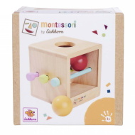 Eichhorn: Scatola di legno Montessori con palline – Gioco educativo per i più piccoli - Simba Toys