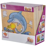 Eichorn: Puzzle in legno con animali in diverse varianti 1 pezzo