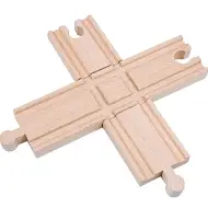 Elemento di attraversamento ferroviario in legno