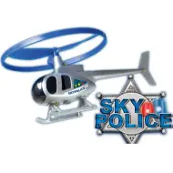 Elicottero della polizia del cielo