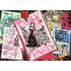 Emily a Parigi: Puzzle da 1000 pezzi - Riviste di moda - Trefl immagine 2