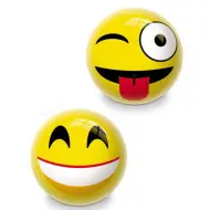 Emoji palla di gomma 14cm - Mondo Toys
