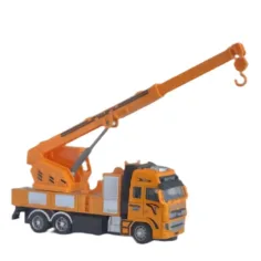 Escavatore o autogru da cantiere telecomandato RC con luci in due varianti, frequenza 27MHz, scala 1/36, 20 cm immagine 7