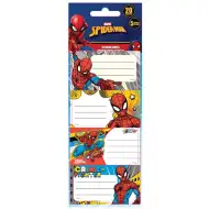 Etichette adesive per quaderni di Spider-Man, confezione da 20 pezzi