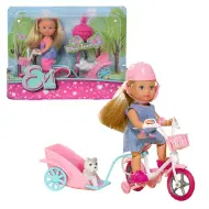 Évi Love: Bambola ciclista con cagnolino in due varianti 1 pezzo - Simba Toys