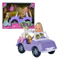 Évi Love: Set da gioco safari con bambola Évi, animali e auto - Simba Toys