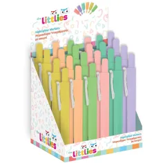 Evidenziatore The Littlies di colore pastello, disponibile in diverse varianti, 1 pezzo.