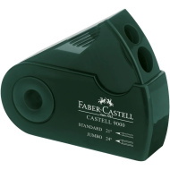Faber-Castell: Castell 9000 temperamatite verde doppio