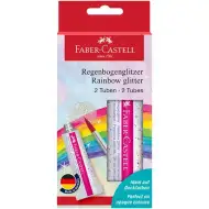 Faber-Castell: Colla glitter arcobaleno 2x12ml
