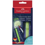 Faber-Castell: Colla glitter che si illumina al buio 2x12ml