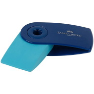 Faber-Castell: Gomma in astuccio Sleeve mini in colori trendy, 1 pezzo