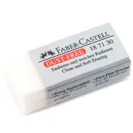 Faber-Castell: Gomma piccola in vinile senza trucioli