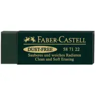 Faber-Castell: Gomma verde con filettatura a truciolo