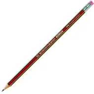 Faber-Castell: Matita grafite Dessin 2001 con gomma HB 1 pezzo