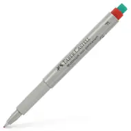 Faber-Castell: Pennarello permanente F rosso