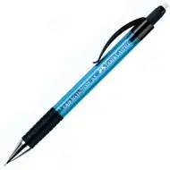 Faber-Castell: Portamine Grip Matic con mina da 0,5 mm di colore azzurro