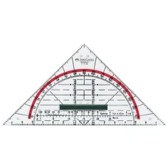Faber-Castell: Righello a triangolo con goniometro immagine 2