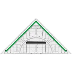Faber-Castell: Righello a triangolo rettangolo con impugnatura rimovibile da 20 cm immagine 2