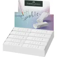 Faber-Castell: RollOn Sparkle gomma senza PVC colore bianco 1 pezzo