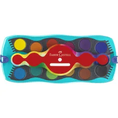 Faber-Castell: Set acquerelli 12 colori turchese immagine 2