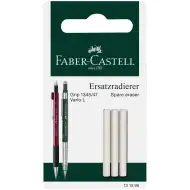Faber-Castell: Set da 3 gomme di ricambio per portamine Grip 1345/1347