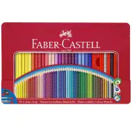 Faber-Castell: Set da 48 matite colorate Grip in scatola di metallo