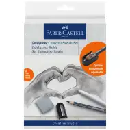 Faber-Castell: Set da schizzo con carboncini Goldfaber, 8 pezzi