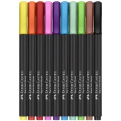 Faber-Castell: Set di 10 pennarelli colorati Black Edition immagine 2