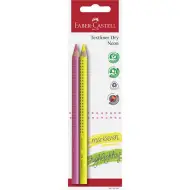 Faber-Castell: Set di 2 evidenziatori a matita Grip Jumbo Neon