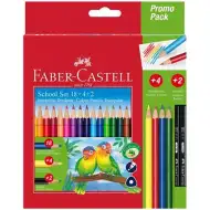 Faber-Castell: Set di 24 matite colorate con pappagallo