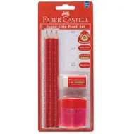 Faber-Castell: Set di 3 matite in grafite Grip Junior