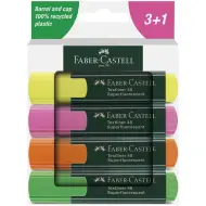 Faber-Castell: Set di 4 evidenziatori Superfluorescent 1548