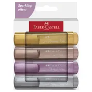 Faber-Castell: Set di 4 evidenziatori metallici 1546