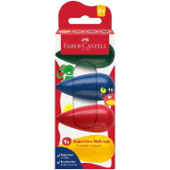 Faber-Castell: Set di 4 pastelli a cera a forma di goccia