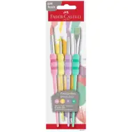 Faber-Castell: Set di 4 pennelli pastello Soft Touch