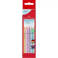 Faber-Castell: Set di 5 matite colorate pastello Jumbo Grip
